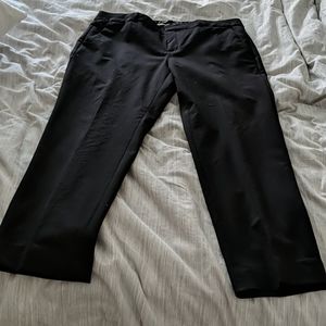 Banana republic black wool dress pants